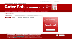 Desktop Screenshot of guter-rat.de