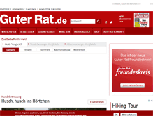 Tablet Screenshot of guter-rat.de